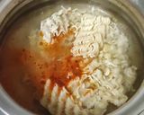 A picture of step 1 of Ramen vegan noodles.