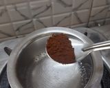 A picture of step 1 of Latte Flat White Coffee (without machine / on gas).