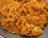 A picture of step 4 of Carrot Halwa or Gajar Halwa.