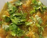 A picture of step 4 of Lauki ki sabzi.