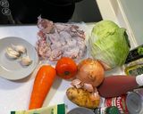 鑄鐵鍋羅宋湯的食譜步驟1照片