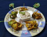 पालक पनीर चना चाट (Palak paneer chana chaat recipe in Hindi) रेसिपी चरण 9 फोटो