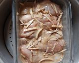 Foto langkah ke 4 dari resep 73. Ayam Kukus Jahe.