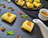 A picture of step 15 of Caramelized Pineapple stuffed Sweet Cheese Roll.