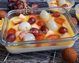 Cara Membuat Fruits Dingsu Puding Susu Buah 2