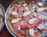 Foto del paso 13 de la receta: Pizzas casera divertida para papá 🍕🍕🍕