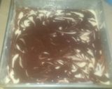 A picture of step 6 of Marble cake.