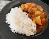 รูปขั้นตอนการทำที่ 13 ของ Katsu Curry(ข้าวราดแกงกะหรี่ญี่ปุ่นกับหมูชุปแป้งทอด)