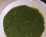 A picture of step 5 of Kofta in spinach gravy.