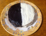 பிளாக் & ஒய்ட் கேக்(Black & White Cake recipe in Tamil) ரெசிபி ஸ்டேப் 6 புகைப்படம்