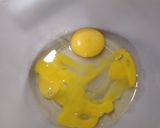 A picture of step 1 of Egg cookies ya gold coins.
