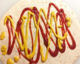 Φωτογραφία βήματος 3 της συνταγής Cheeseburger με τορτίγια!