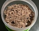 A picture of step 2 of Habshi Halwa.