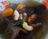 Foto langkah ke 3 dari resep Makaroni Sop Jamur Kacang Merah.
