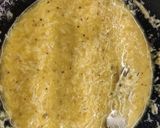 A picture of step 6 of Spaghetti Carbonara with Zucchini.