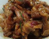 รูปขั้นตอนการทำที่ 4 ของ หมูสามชั้นตุ๋นซอสพริกแกงเปรี้ยวหวาน
