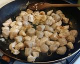 A picture of step 3 of Vickys Chicken & Sausage Pot Pie, GF DF EF SF NF.