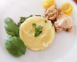 Foto del passaggio 3 della ricetta Primavera (coniglio al limone con tortino di patate)