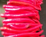 A picture of step 1 of Pandumirchi Pachchadi (fresh red chilli pickle).