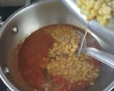 A picture of step 3 of Channa masala curry.