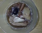 Foto langkah ke 6 dari resep Sup Ayam tim obat/herbal.