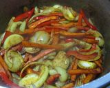 Foto del paso 5 de la receta: Peceto braseado con papas aplastadas crocantes!