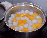 Foto langkah ke 3 dari resep Talas & Ubi Bulat (O I / AN CHE) Khas Bagan.