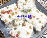 A picture of step 5 of Halawet El-Moulid (Creamy Marshmallow Candy).