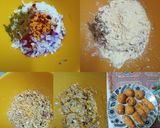A picture of step 1 of Rice dumpling in gravy.