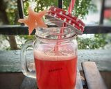 A picture of step 2 of Watermelon juice.