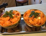 Une image de l'étape 8 de Melon charentais à la feta et menthe du jardin.