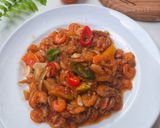 Foto langkah ke 5 dari resep Udang saus tiram.