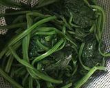 Foto del paso 3 de la receta: Espinaca sazonada (시금치무침)