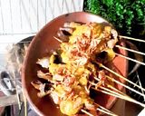 Foto langkah ke 7 dari resep Sate jantung Sapi.
