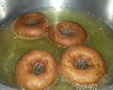 A picture of step 5 of Wheat flour chocolate donuts healthy food for kids.