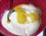 A picture of step 3 of Eggless Semolina Cake.