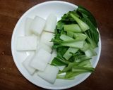 Hình bước làm 1 của món MÌ UDON HẢI SẢN homemade