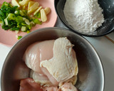 Foto langkah ke 3 dari resep Tahu Bakso Ayam.