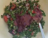 A picture of step 3 of Khyati's Lebanese combo.