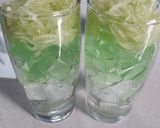 Foto langkah ke 5 dari resep Es melon jelly.