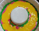 A picture of step 4 of Rainbow Bundt Cake/Rainbow Cake.