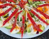 Foto del paso 9 de la receta: 156. Ensalada de Aguacate, Mozzarella y Pimientos del Piquillo