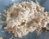 Foto del paso 4 de la receta: Huevos rellenos con mayonesa de mostaza
