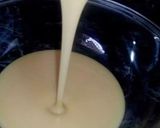 A picture of step 1 of White Forest Cake.