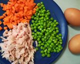 Foto del paso 2 de la receta Arroz basmati salteado con verduras