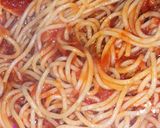 صورة لخطوة 4 من وصفة سباغيتي بصلصة الطماطم 🍅🍝🍜