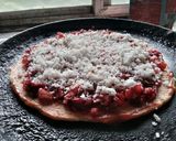 A picture of step 4 of Cheating Pizza.