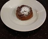 A picture of step 8 of Molten Chocolate Cakes.