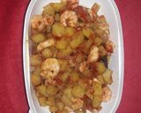 Foto langkah ke 4 dari resep Balado udang dan kentang.