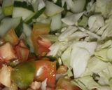 A picture of step 2 of Pasta salad.